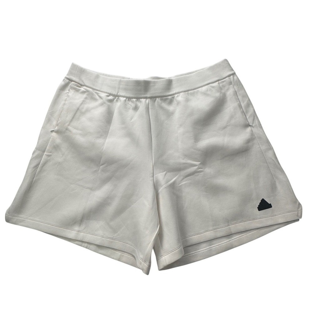 NWT Adidas ZNE Premium Aeroready Shorts IN5098 Sportswear Mens White 3XL